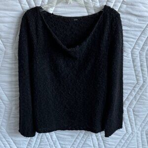 J. Crew Black Crew Neck Sweater